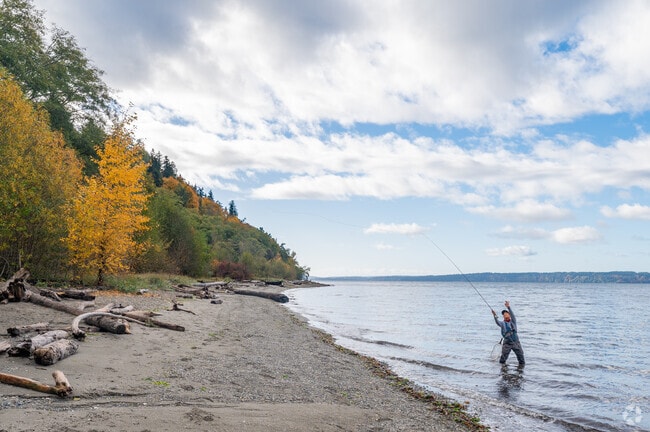 Spend the day fishing on the Puget Sound in Seahurst.