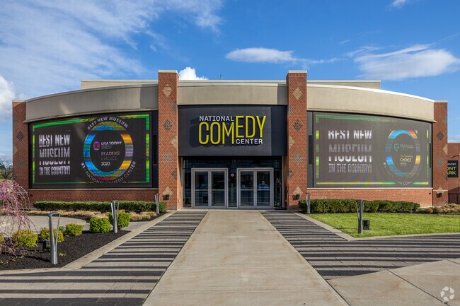 Residents in Ellington can take advantage of the shows at the National Comedy Center.