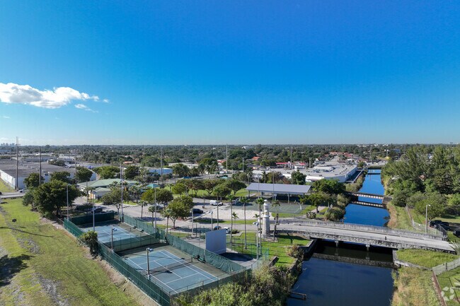 Robert King High Park overview highlights its amenities.