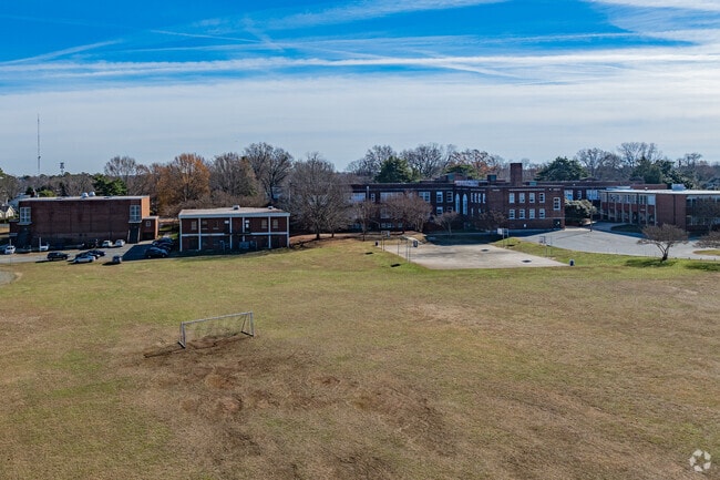 Melvin C. Swann Jr Middle School serves almost 600 students in the Greensboro area.