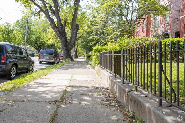 Take a stroll on one of many sidewalks in the neighborhood of Limerick.
