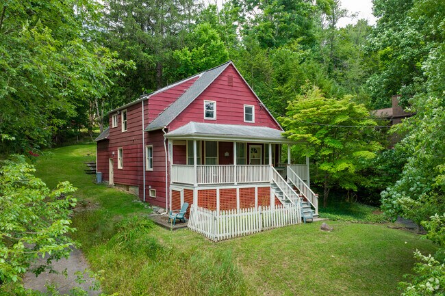 Many older homes in West Hill feature porches on the front side for shade and shelter.
