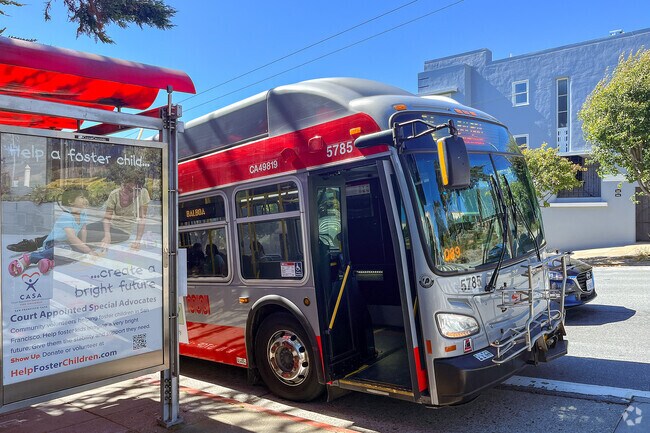As with the rest of San Francisco, Lone Mountain is connected to the rest of the city by MUNI.