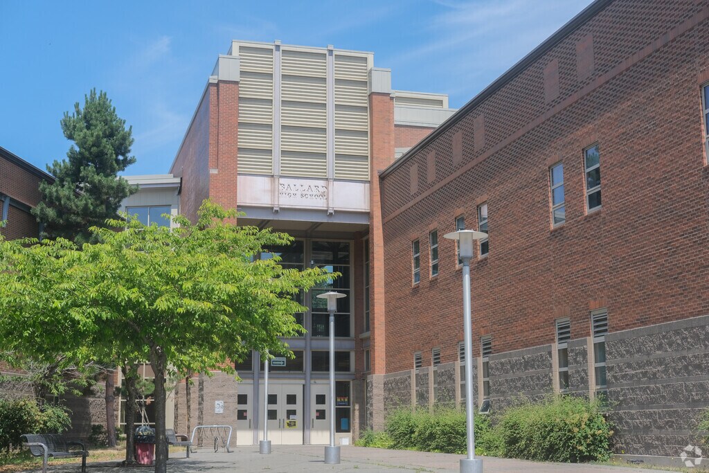 Ballard High School is in the Whittier Heights neighborhood of Seattle.