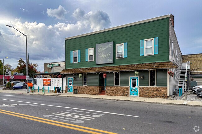 Leaping into a ribbeting experience at The Green Frog on Main St. in Hamilton.