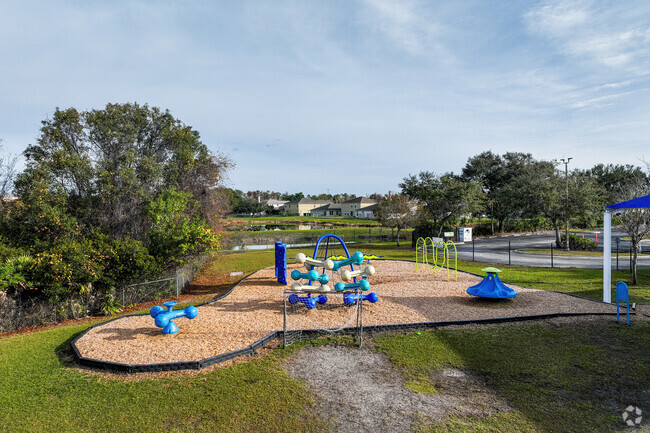 Camelot Elementary School's large playground is a favorite among kids.