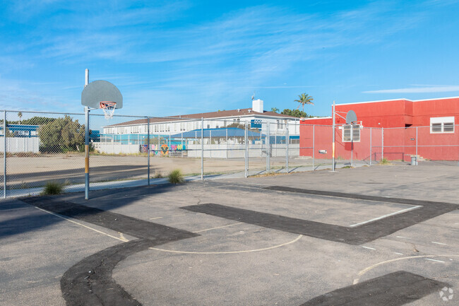 Montgomery Middle School in Linda Vista offers students ample room for excercise.