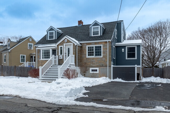 Cape Cod style homes are tucked on many of the quiet side streets in Swampscott.