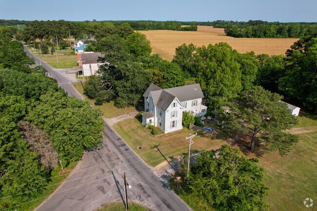 There are no typical home styles in Machipongo, each home is unique.