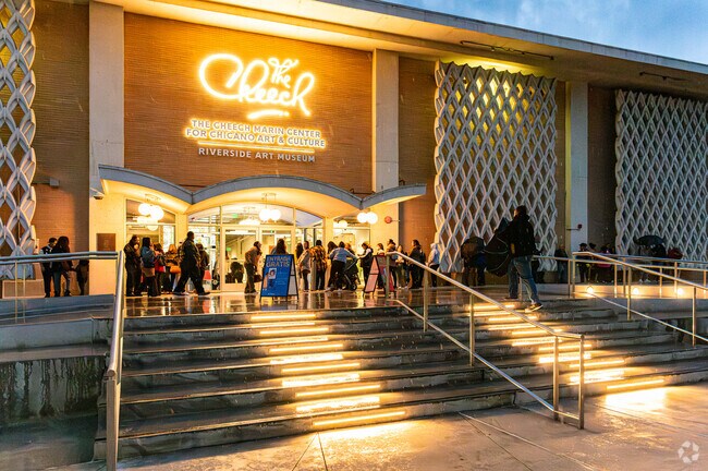 Rain or shine, University locals attend the monthly Riverside Arts Walk in Downtown Riverside.