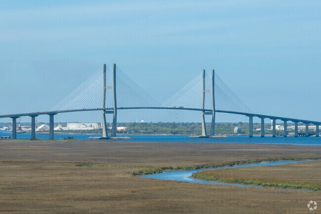 New Town can easily access the Sidney Lanier Bridge to Jekyll Island or Saint Marys.