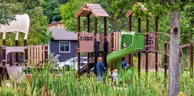 Plenty of activities for the children at Overland Park Foothills Green.