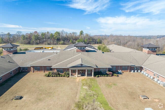 Brighton Middle School has plenty of room for kids to run and play.