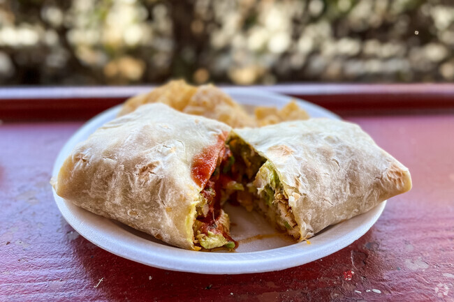 Enjoy food choices nearby in Bird Rock such as this favorite taco shop Don Bravos near Lower Hermosa
