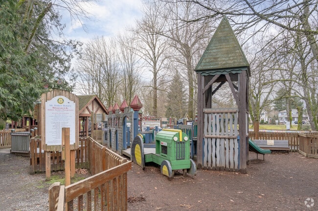 Take your family to the fun playground at Lynden City Park in Lynden.