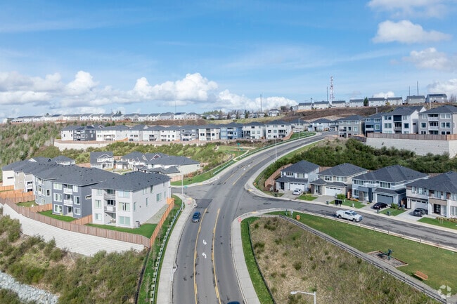 Take a drive through the hills of Tehaleh Washington.