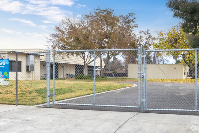 A view of Addicott Elementary School in Fresno.