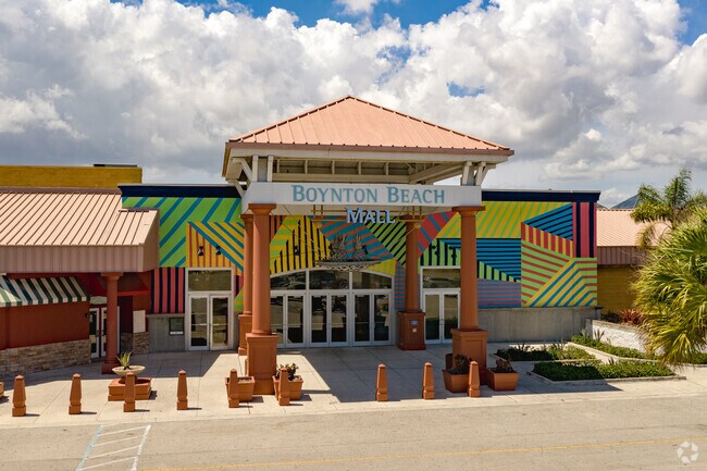 Boynton Beach Mall offers several shops and eateries in Heart of Boynton.