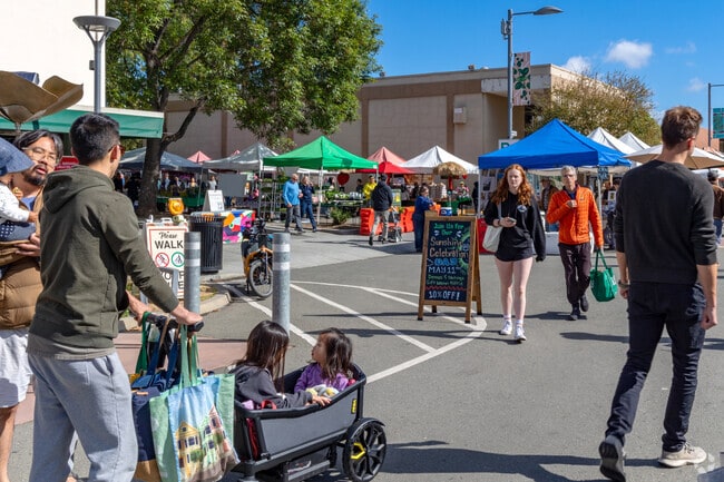 California Avenue Farmers' Market open every Sundays from 9am - 1pm in Palo Alto.