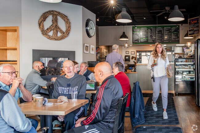 Tourtellotte Park offers many restaurants to enjoy with family and friends.