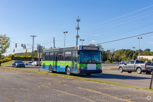 Jackson Transit Authority has bus routes with access all over the city in Lawrence.
