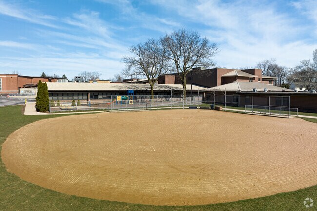 Highlands Middle School offers students a baseball field.