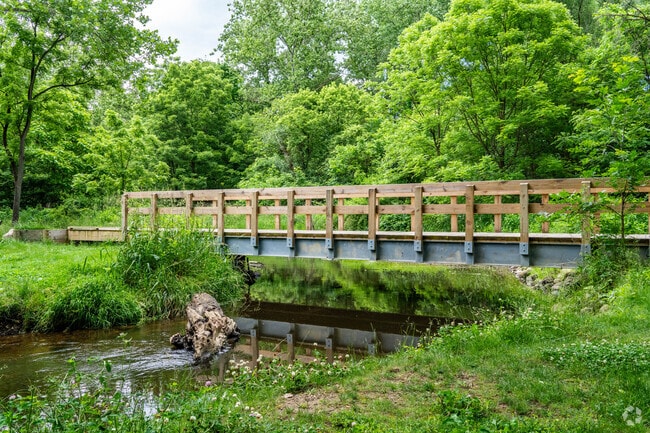 Mud Brook is named after this gentle flowing stream running through the neighborhood.