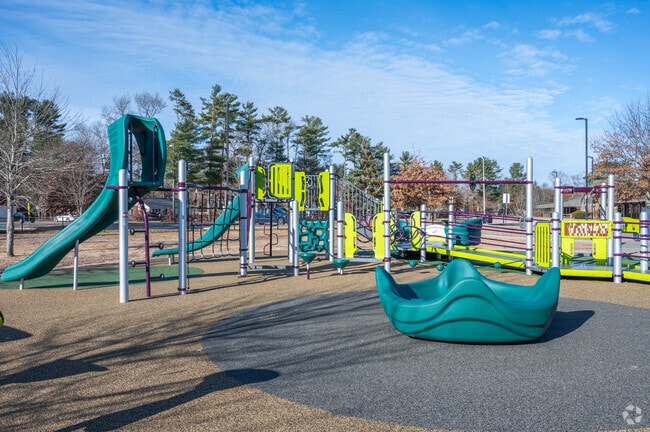 Bring the kids to the brand-new playground at Chandler Elementary School in Duxbury.