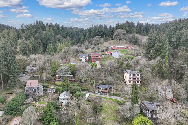 Linnton is a quiet hillside residential community along the Willamette River.