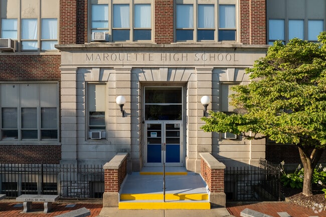 Marquette Catholic High School is the area's premiere Catholic high school.