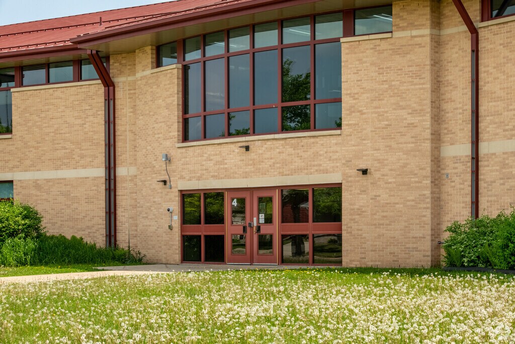 The entrance to Olson Elementary School in Outer Verona.