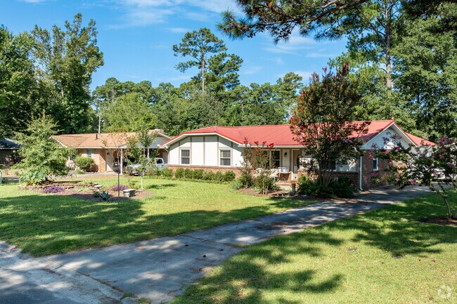 Many of the smaller brick ranch homes were built in the 1970s.