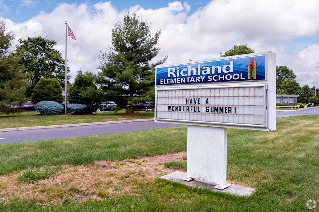 Richland Elementary School is located at 500 Fairview Ave, Quakertown, PA 18951.