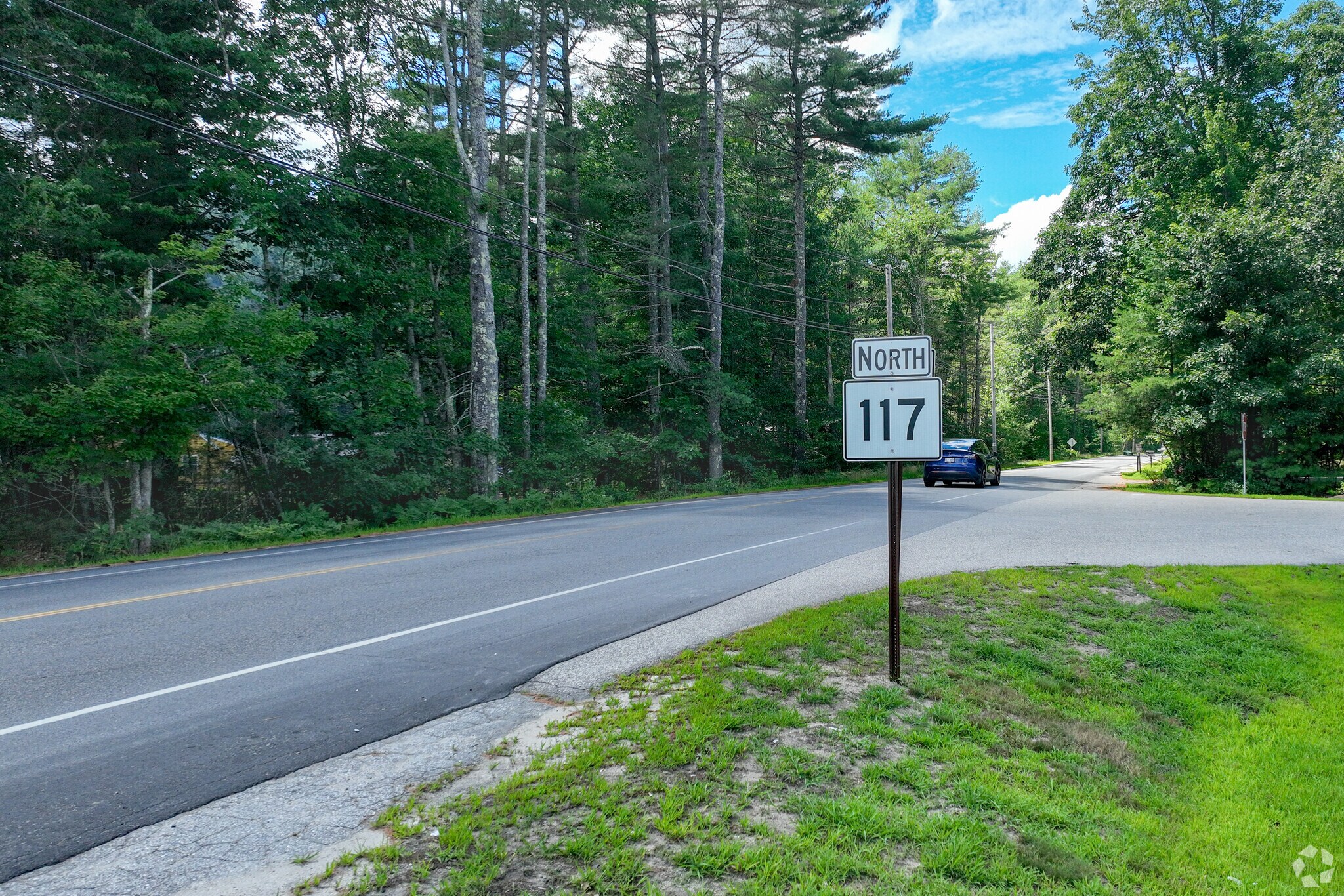 Route 117 runs along Lake Arrowhead.