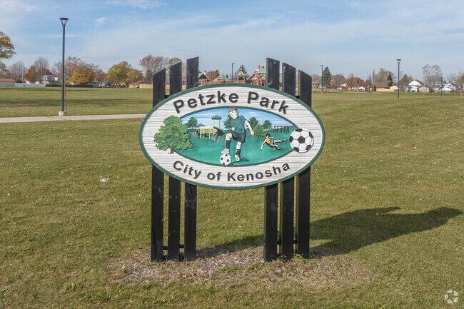 Petzke Park has soocer fields and the Dream Playground.