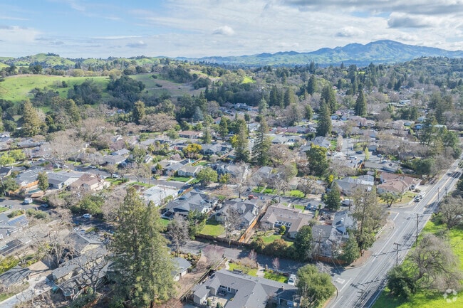 The Trails neighborhood enjoys beautiful views of Mount Diablo.