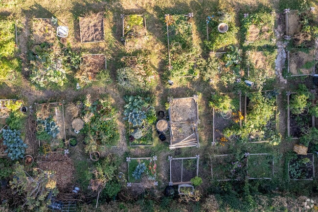 Barclay residents can enjoy the outdoors at several community gardens.