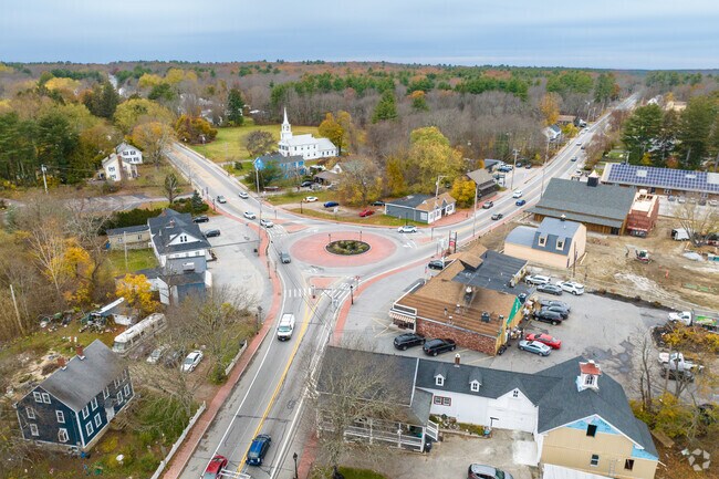 The intersection of Route 102 and Route 44 is a busy exchange in Chepachet.
