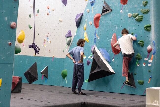 Adjacent to Coronado is the Send It Climbing Gym.
