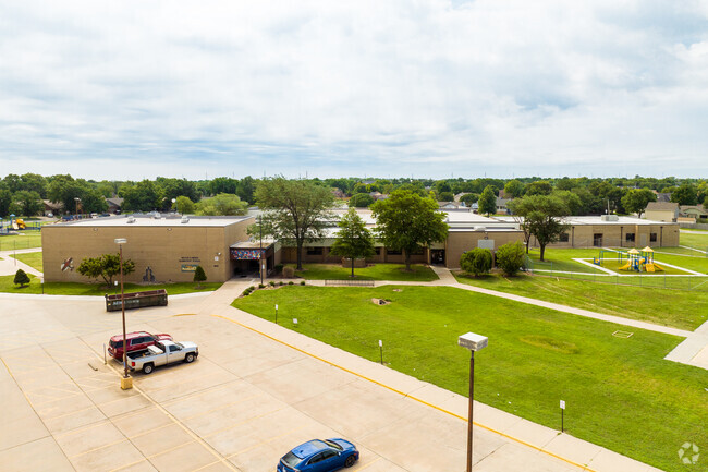 Here is an aerial view of Beech Elementary.