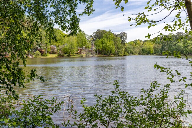 The Serene Silver Lake in the North Brookhaven Neighborhood.