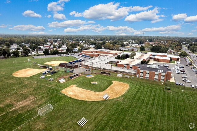 Play some baseball at Hamilton North - Nottingham High School.
