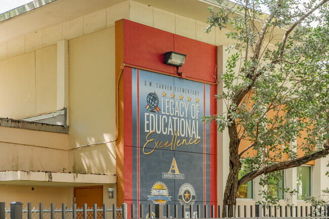 George Washington Carver Elementary School is an A school.