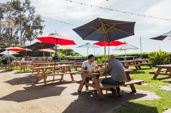 Padaro Beach Grill has a great outdoor dining area in Toro Canyon, Summerland, CA.