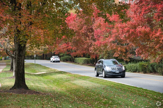 Winding, well-maintained streets are the heart of Wyndham.