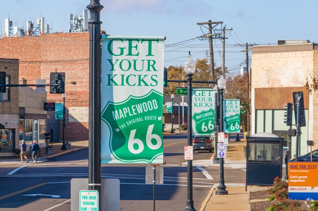 Ellendale is bordered to the north by historic Route 66.