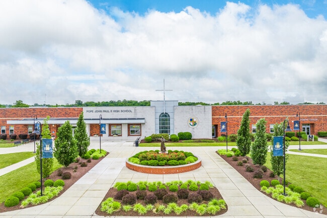 Pope John Paul II High School in Upper Montgomery County receives an  A- grade from niche.com.