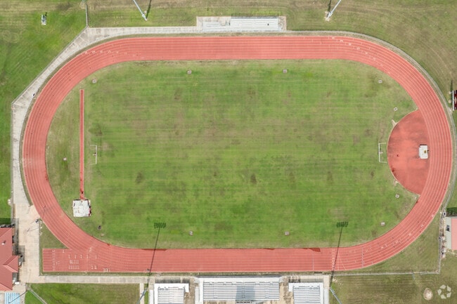 Grand Lake High boasts a football and track field on site.