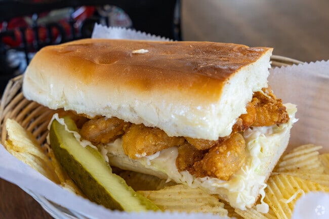 One of the best Po-Boys in Bois De Lafayette can be found at Chris' Po-Boys on Pinhook rd.