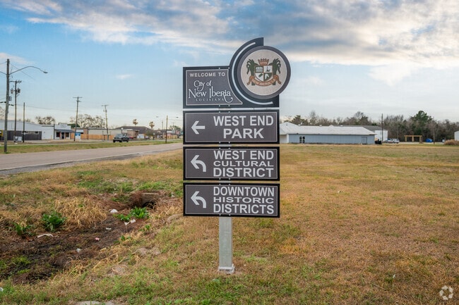 New Iberia is located about 21 miles southeast of Lafayette.